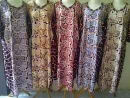 Ladies Batik Long Dress 02