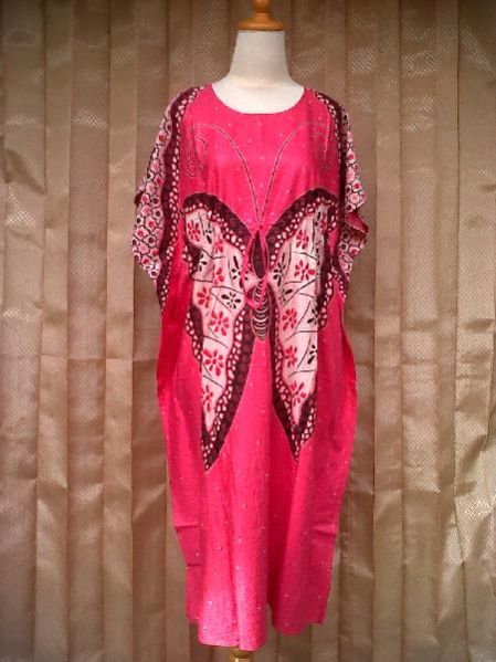 Ladies Batik Long Dress 07