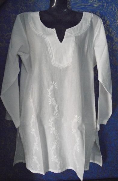 Ladies Lucknow Chikan Shirt 05
