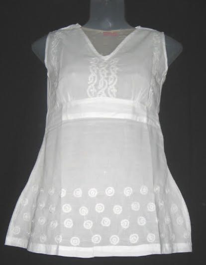 Ladies Lucknow Chikan Top 01