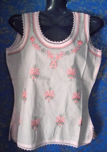 Ladies Lucknow Chikan Top 05