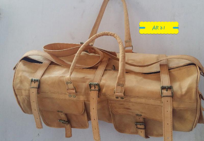 Leather Duffle Bag 03