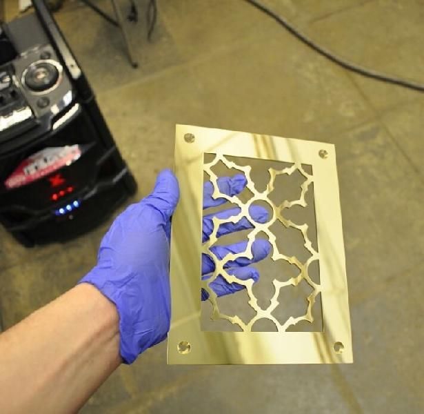 PVD Coated Stainless Steel Grill 03