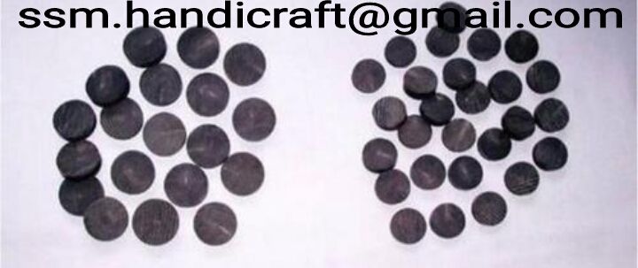 Buffalo Horn Button 03