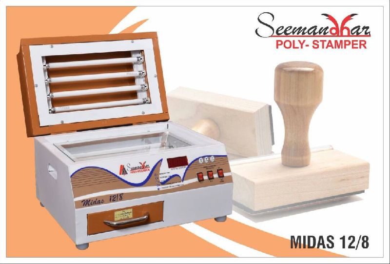 Midas 12/8 Polymer Stamp Making Machine 01