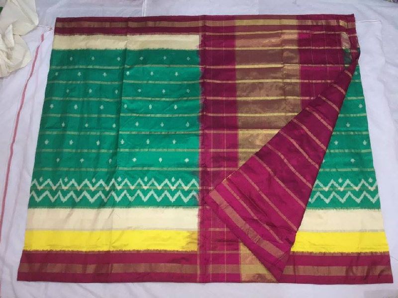 Handloom Pochampally Ikkat Pure Silk Saree 04