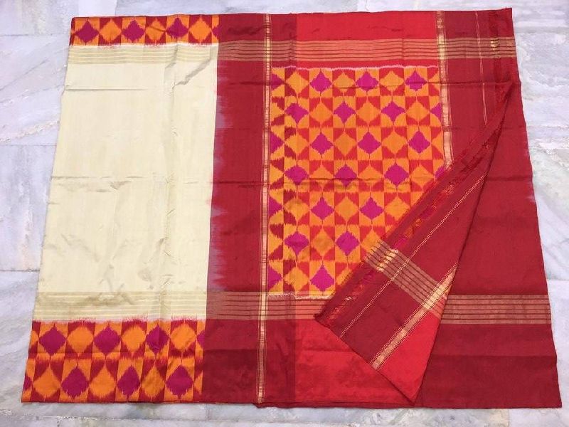 Handloom Pochampally Ikkat Pure Silk Saree 05