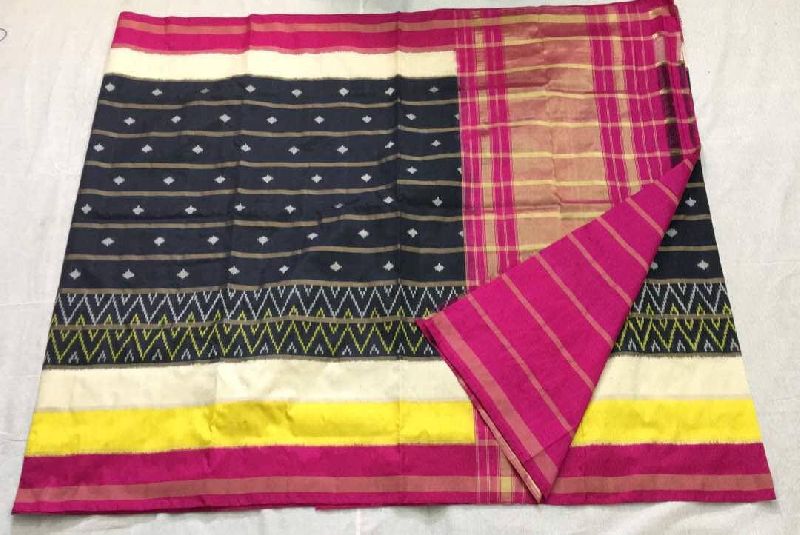 Handloom Pochampally Ikkat Pure Silk Saree 07