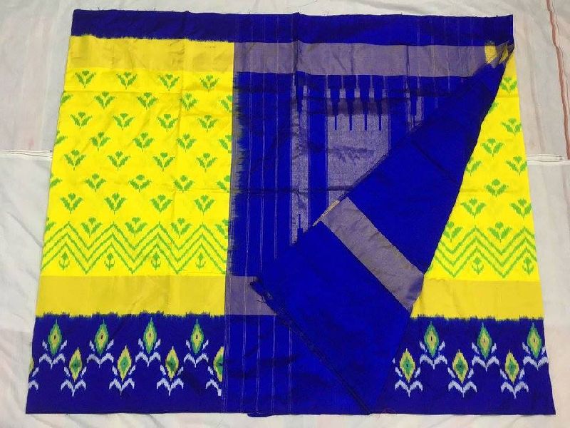 Handloom Pochampally Ikkat Pure Silk Saree 08