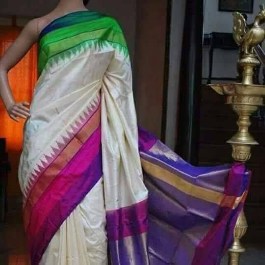 Ikkat Pure Silk Saree 01