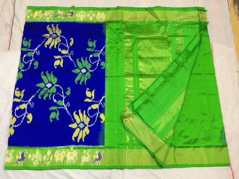 Ikkat Pure Silk Saree 05