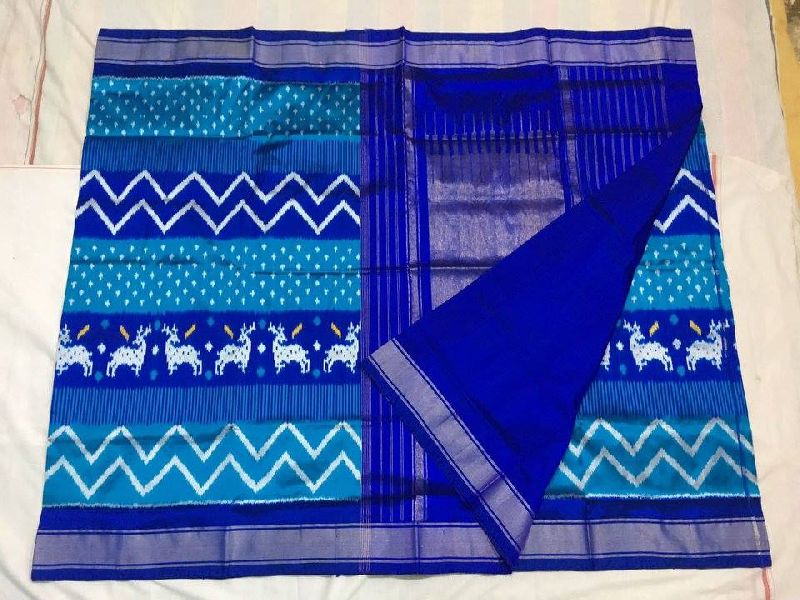 Ikkat Pure Silk Saree 06