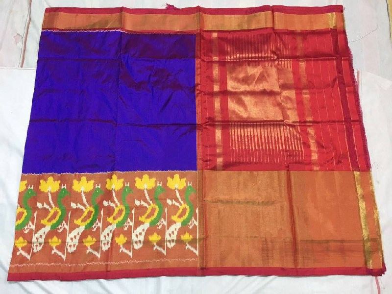 Ikkat Pure Silk Saree 07