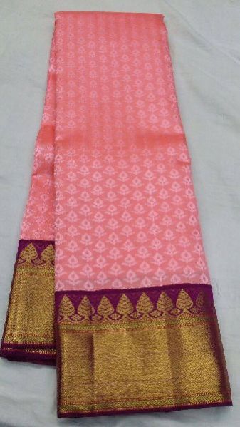 Pure Kanjeevaram Zari Silk And Organza Saree 27