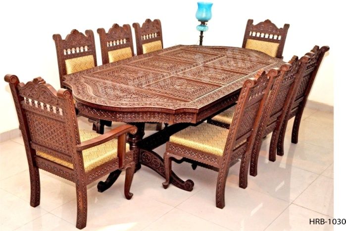 Wooden Dining Set 03