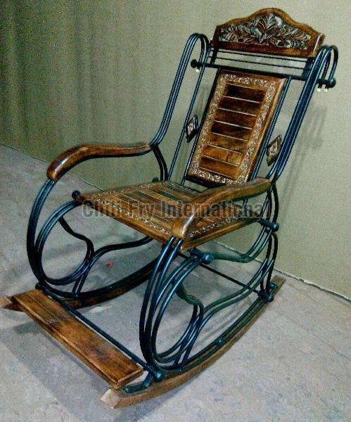 Wooden Rocking Chair 02