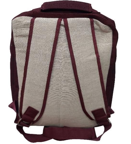 Jute Backpack Bag 02