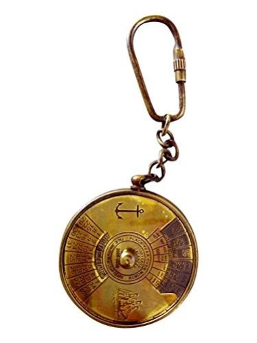 Nautical Brass Keychain (HHKC122)