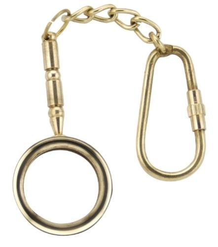 Nautical Brass Keychain (HHKM119)
