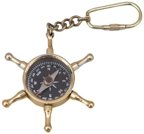 Nautical Brass Keychain (HHKW106)