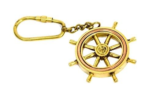 Nautical Brass Keychain (HHKW113)