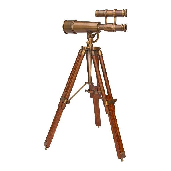 Telescope With Wood Tripod Stand  (HHTSH 146(1))