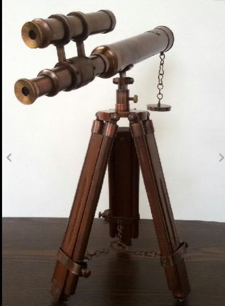 Telescope With Wood Tripod Stand  (HHTSH 146)