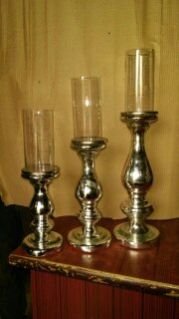 Glass Table Top Candle Holder 02