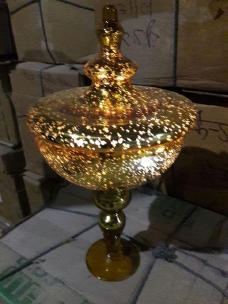 Glass Table Top Candle Holder 06