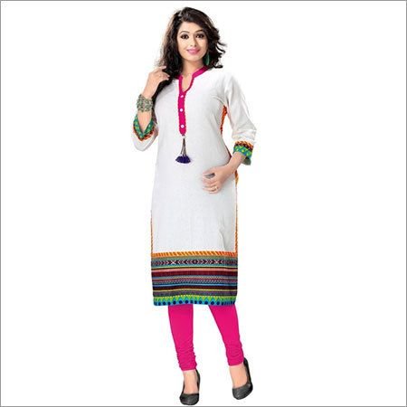 Long Cotton Kurti 01