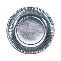Silver Laminated Paper Plate 02