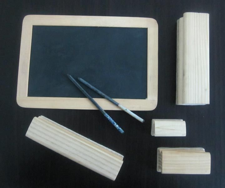 Wooden Chalk Duster 006