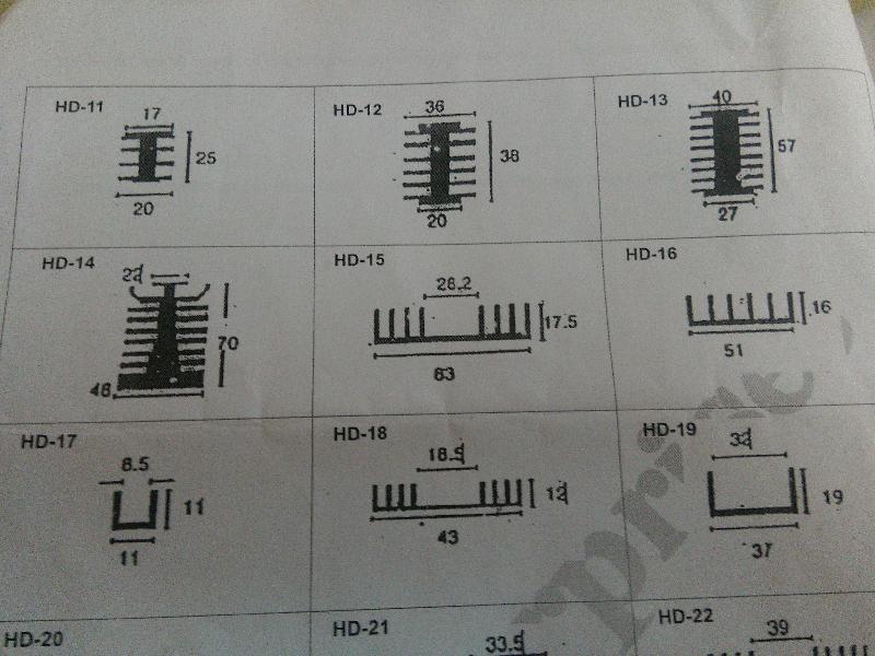 Aluminium Heat Sink 02