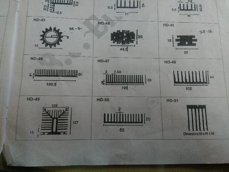 Aluminium Heat Sink 06
