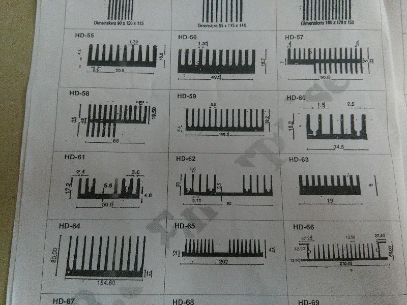Aluminium Heat Sink 07