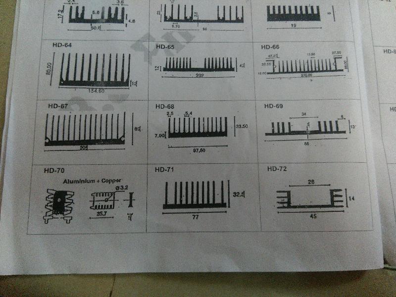 Aluminium Heat Sink 08