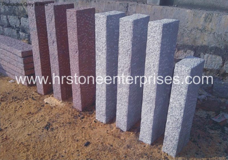 Grey & Red Palisades Stone