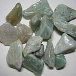 Light Green Pebble Chips Stones
