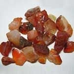 Red Carnelian Pebble Chips Stones