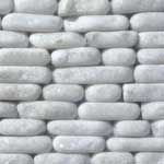 White Pebbles Mosiac