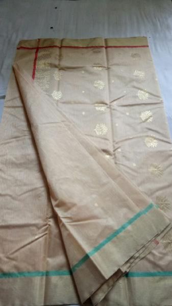 Lotus Booti Work Saree 03
