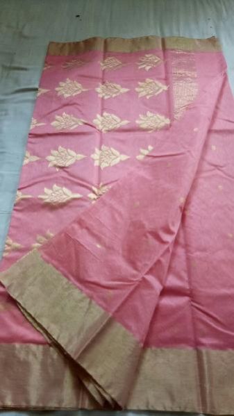 Lotus Booti Work Saree 04
