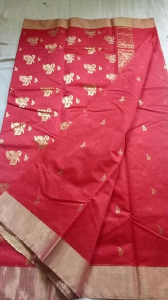 Lotus Booti Work Saree 10