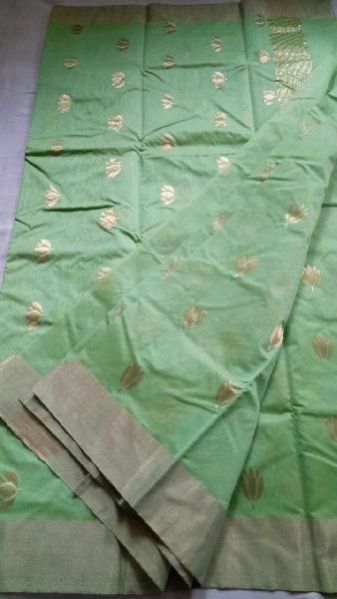 Lotus Booti Work Saree 07