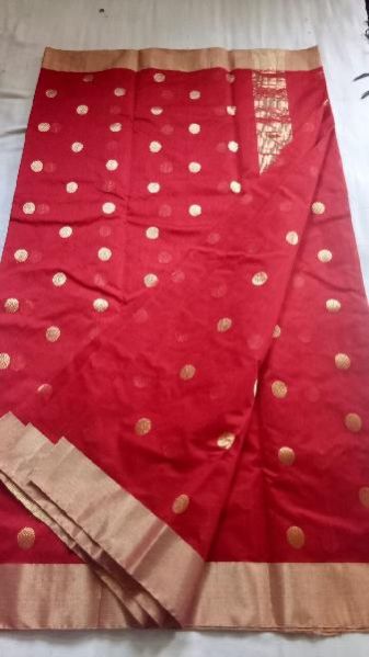 Tilak Booti Work Saree 03