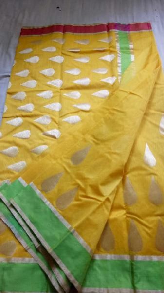 Tilak Booti Work Saree 04