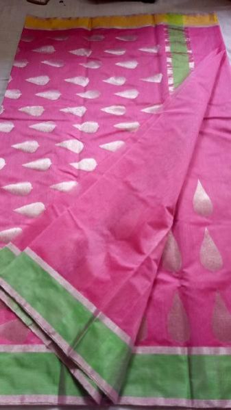 Tilak Booti Work Saree 05