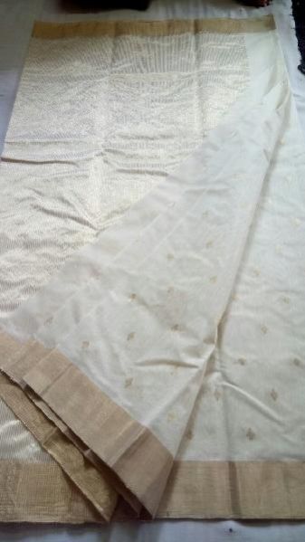 Tilak Booti Work Saree 07