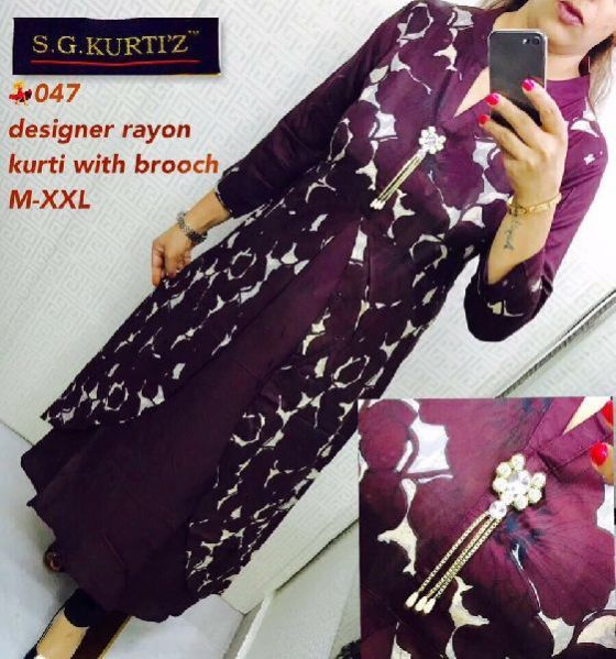 047 Pure Cotton Kurti