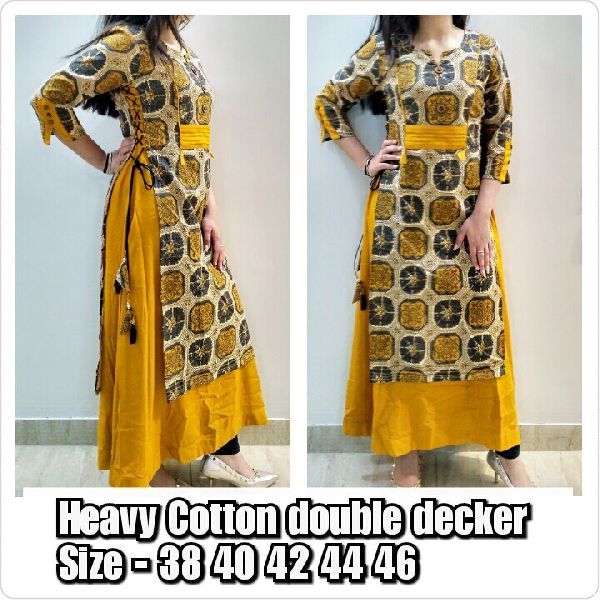 Yellow Designer Kurti